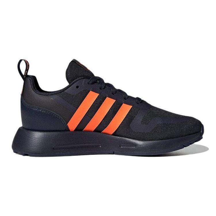 Adidas Originals Multix Durable Breathable Low-Top Running Shoes Kids Sneakers Blue Orange GW3005