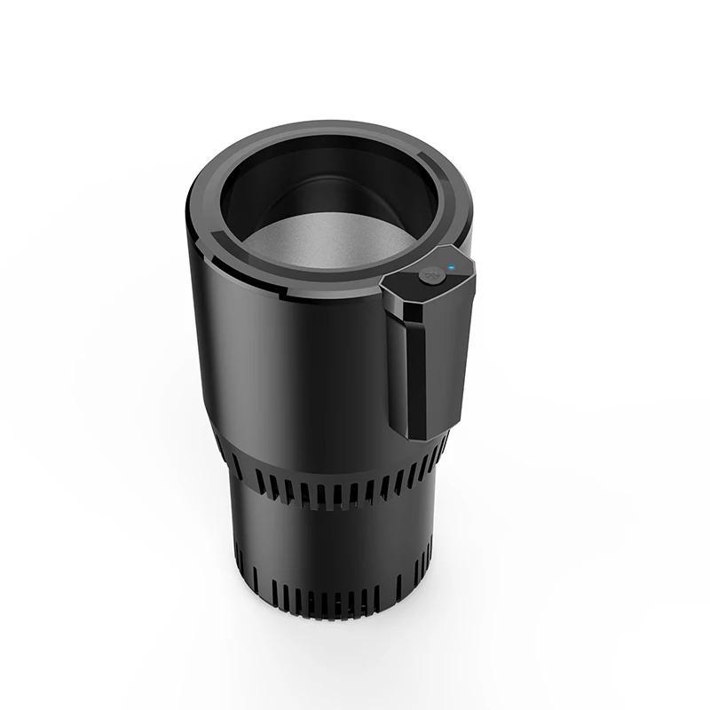 Stainless Steel Portable Car Cooling Cup For Cola Drinks Usb Heating Car Coffee Mug Thermos Cup Electric Beverage Cooler Temperature Display 24V