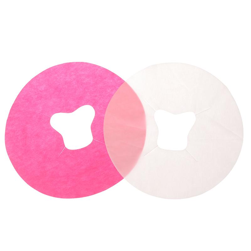 100Pcs Spa Salon Disposable Massage Face Rest Cushion Covers Cradle Sheets Headrest Pillow Paper Massage Face Cradle Table Cover