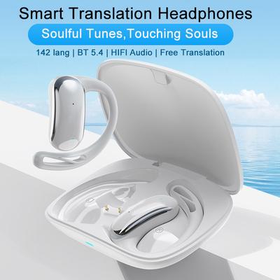 142 Languages Intelligent Translation Earphone Real Time Translate Headset Bluetooth Wireless Simultaneous Translation Headphone