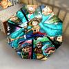 1 PC Automatic Folding Umbrella - Anime One Piece Pattern Portable Foldable Design With 8 Ribs Christmas Birthday Gifts