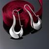 925 Sterling Silber Klassische lange Tropfenohrringe für Frauen Schöner Schmuck Mode Hochzeitsaccessoires Partygeschenke