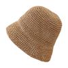 Damski Kapelusz Przeciwsłoneczny Damski Słomkowy Kapelusz z Szerokim Rondem Osłona Przeciwsłoneczna z Ochroną UV Kapelusz Bucket Hat Odpowiedni do Aktywności na Świeżym Powietrzu Podróży Kapelusze Plażowe Prezent
