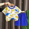 Kinder Kleidung Kinder Sets Jungen Mädchen T-shirt Shorts 2PCS Sommer Baumwolle Kurzarm Baby Kinder Kleidung Kleinkind Anzug