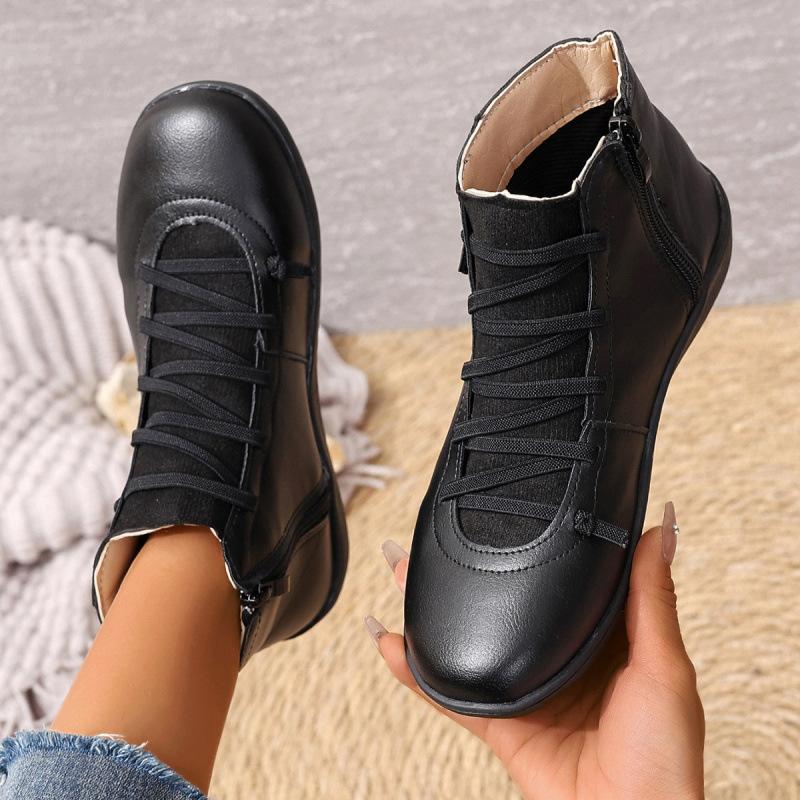 European and American boots autumn and winter new boots large size British Martin boots casual short boots