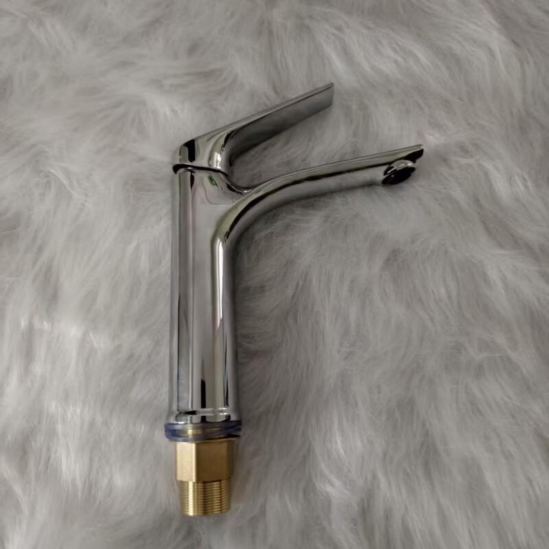 TLXT Extended Spout Single-Hole Basin Faucet