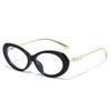 New Oval Anti Blue Light Glasses Frame, Personalized and Fashionable Men's and Women's Glasses
