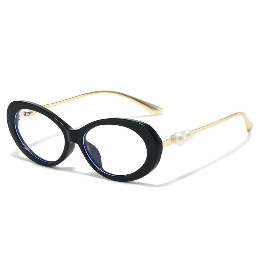 New Oval Anti Blue Light Glasses Frame, Personalized and Fashionable Men's and Women's Glasses