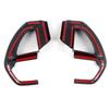 Carbon Fiber Car Steering Wheel Switch Trim For -2025 Toyota Tundra Sequoia