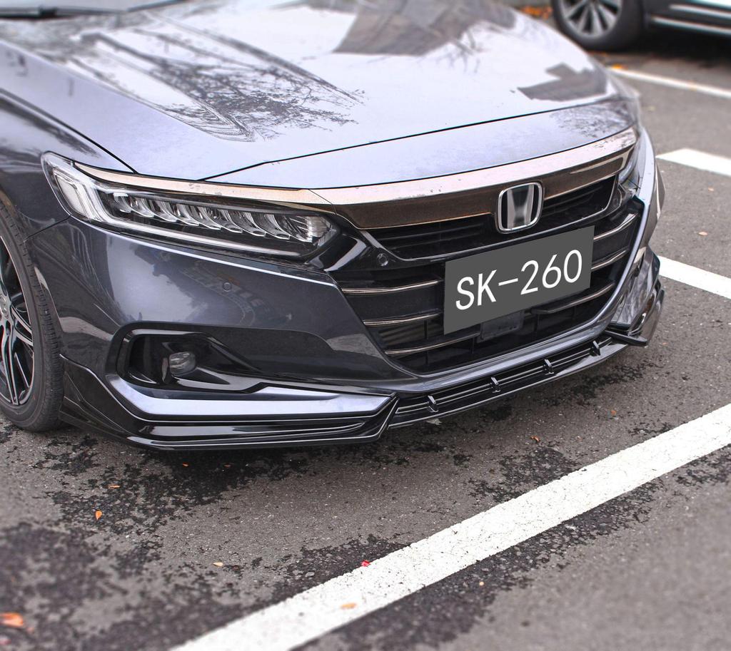 2022 Accord 10.5th Gen SK-260 Sport Kit: Front Lip, Rear Spoiler, Side Skirts, Bumper Corners