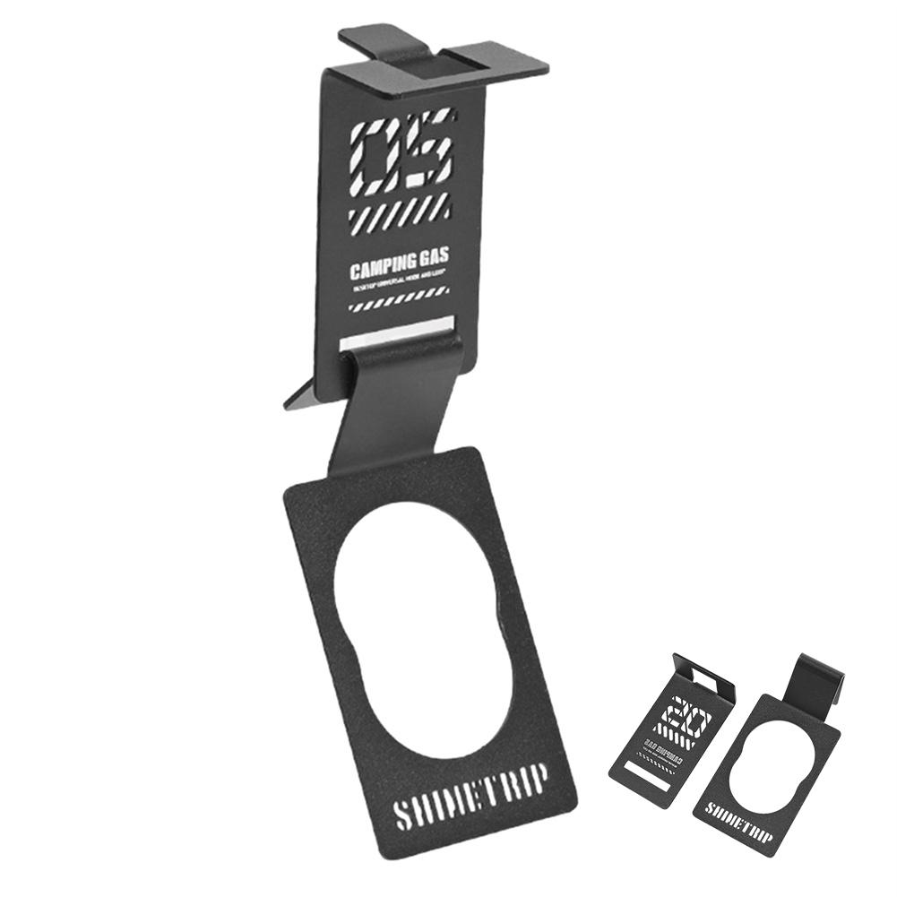 

Gas Tank Hanger Gas Canister Hanging Hook Camping Lightweight Stainless Steel Hook Butane Gas Tank Hook for Camping Tables