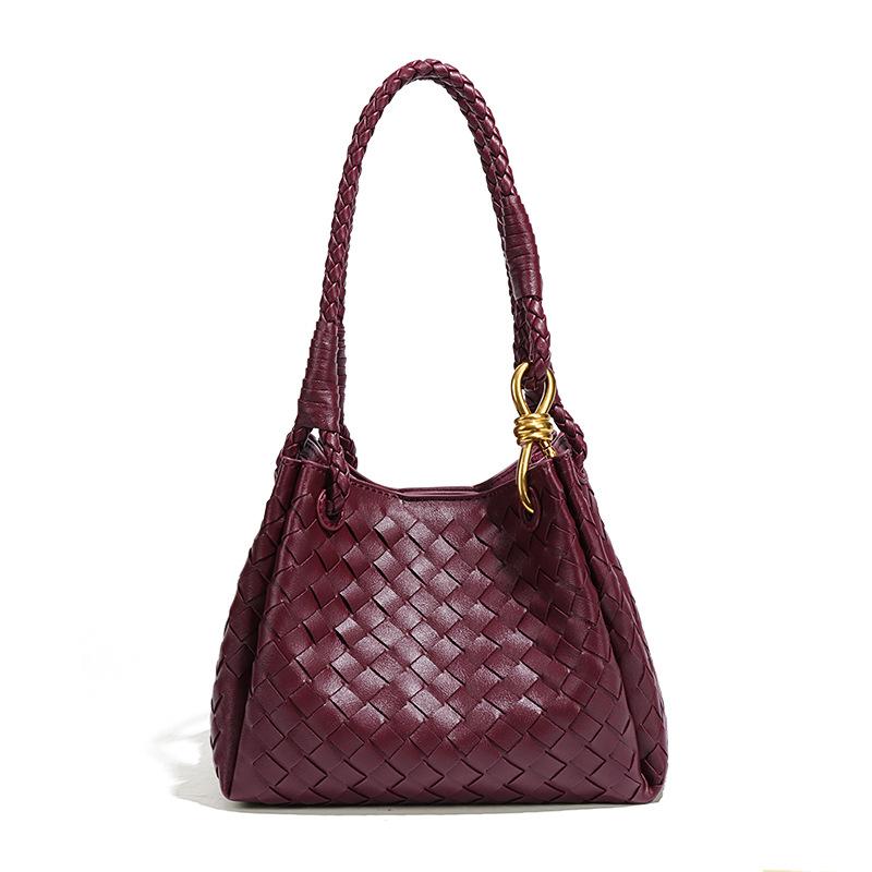 

Универсальная плетеная сумка-ведро, сумка-парашют для переноски в руке, женская сумка через плечо, комплект из двух предметов, сумка на одно плечо для матери и ребенка