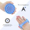 Ithyes Scalp Massage Shampoo Brush for Men and Head Spa Hand Pro Scalp Head Massage 1 Piece Brush, Women, Brush, (Purple Blue)