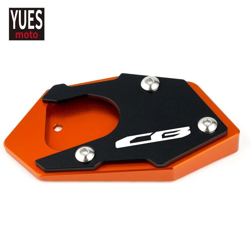 Motorcycle Accessories Support Enlarge Side Stand Extension Plate For Honda CB150R CB300R CB500F CB500X CB650F CB650R CBR650R