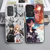 Sword Art Online Anime Shockproof Phone Case for Samsung A17 A16 A15 A14 A37 A57 A36 A56 A26 A35 A55 A25 A34 A54 A24 A13 A23 A33