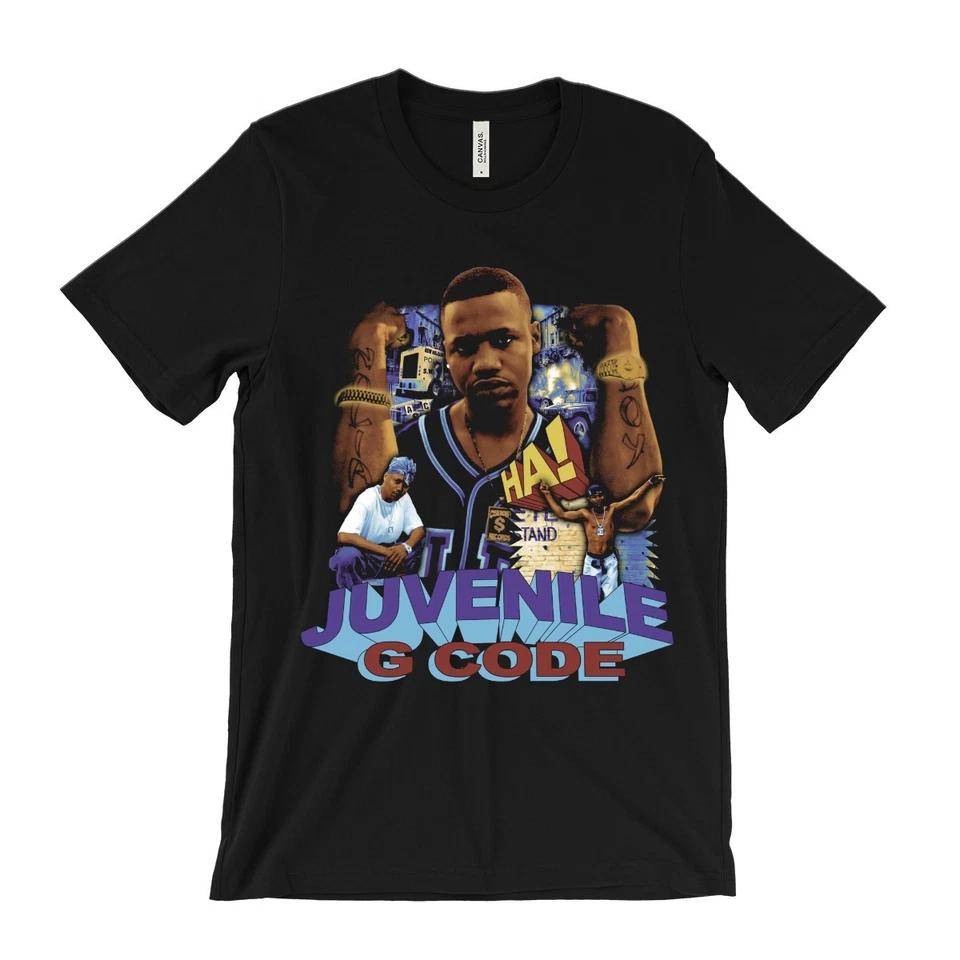 Juvenile T-shirt - G Code, Hot Boys, Mannie Fresh, Cash Money Records S