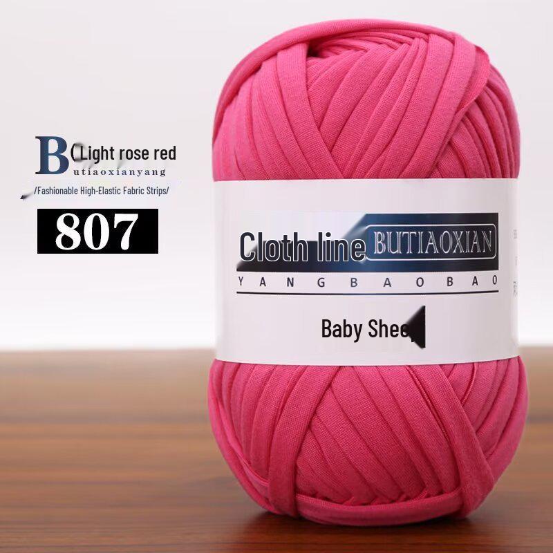High Elasticity Handmade Crochet Yarn for Bags, Floor Mats, and DIY Weaving Projects