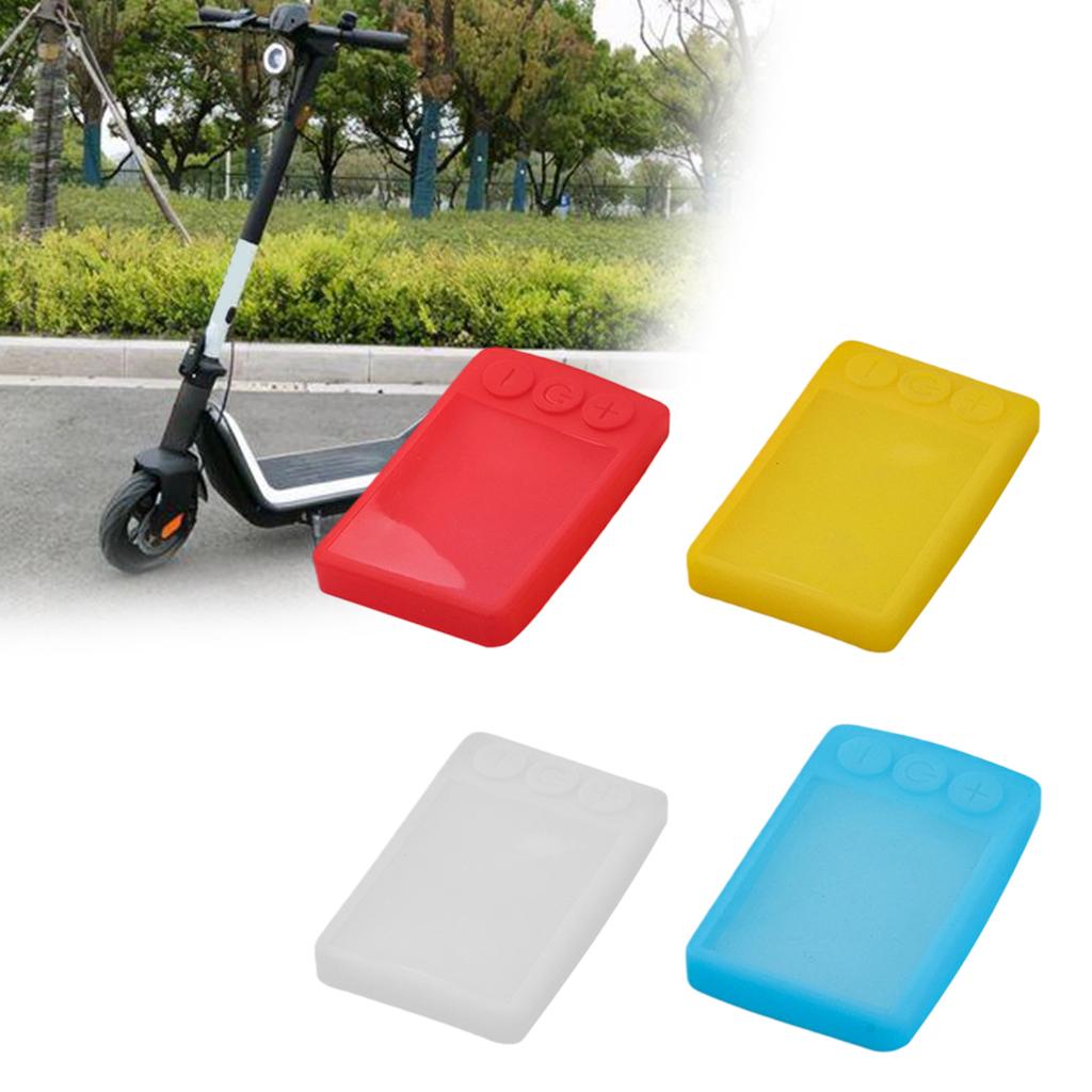 Electric Scooter Display Protective Case Waterproof Silicone Protective Cover Replacement Dashboard Cover Enduring