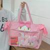 Large capacity bag cute daily commuter tote bag girl heart shoulder portable rabbit cartoon bag