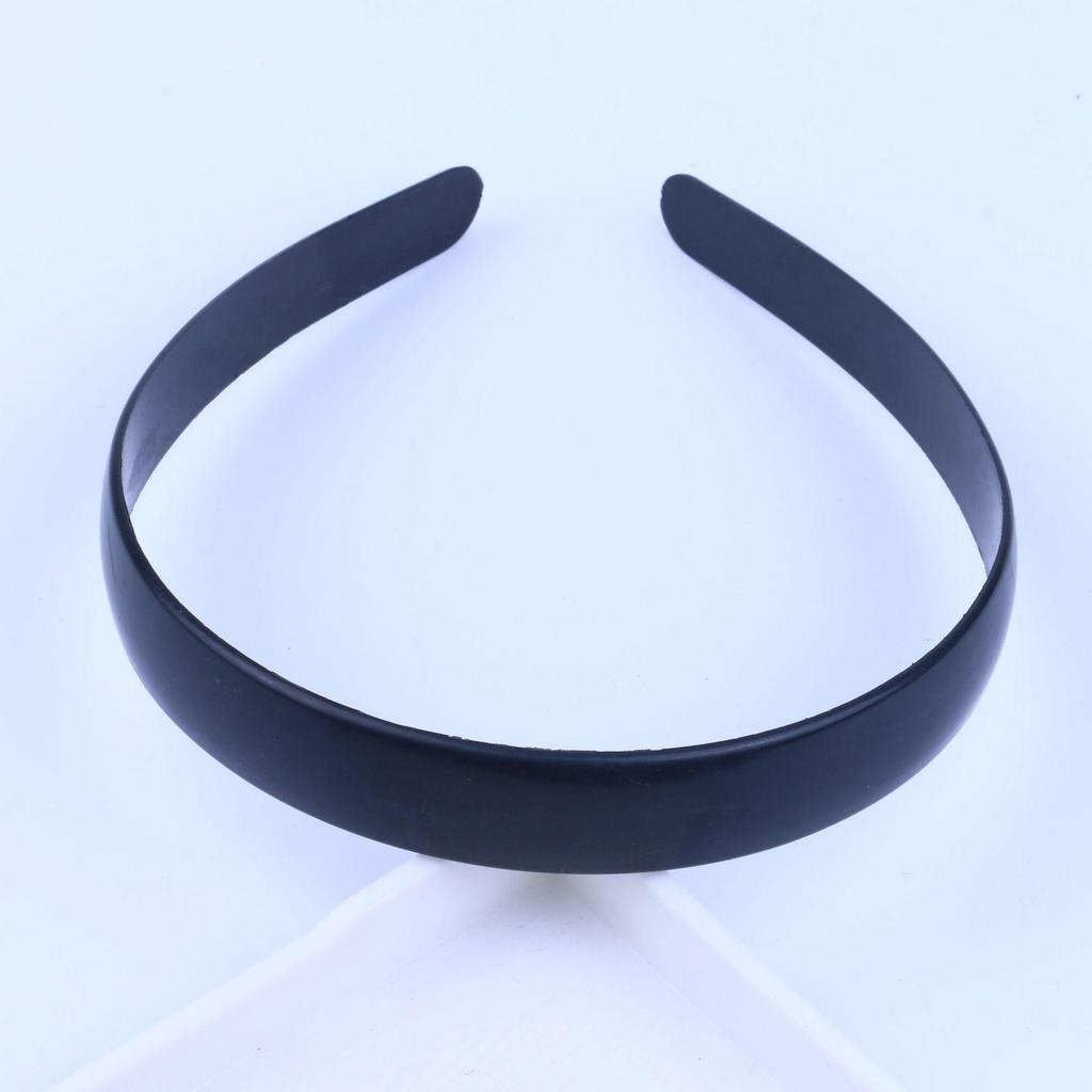 1.5CM Candy Color Satin-Fabric Wrapped Plastic Headband - DIY Hair Accessory