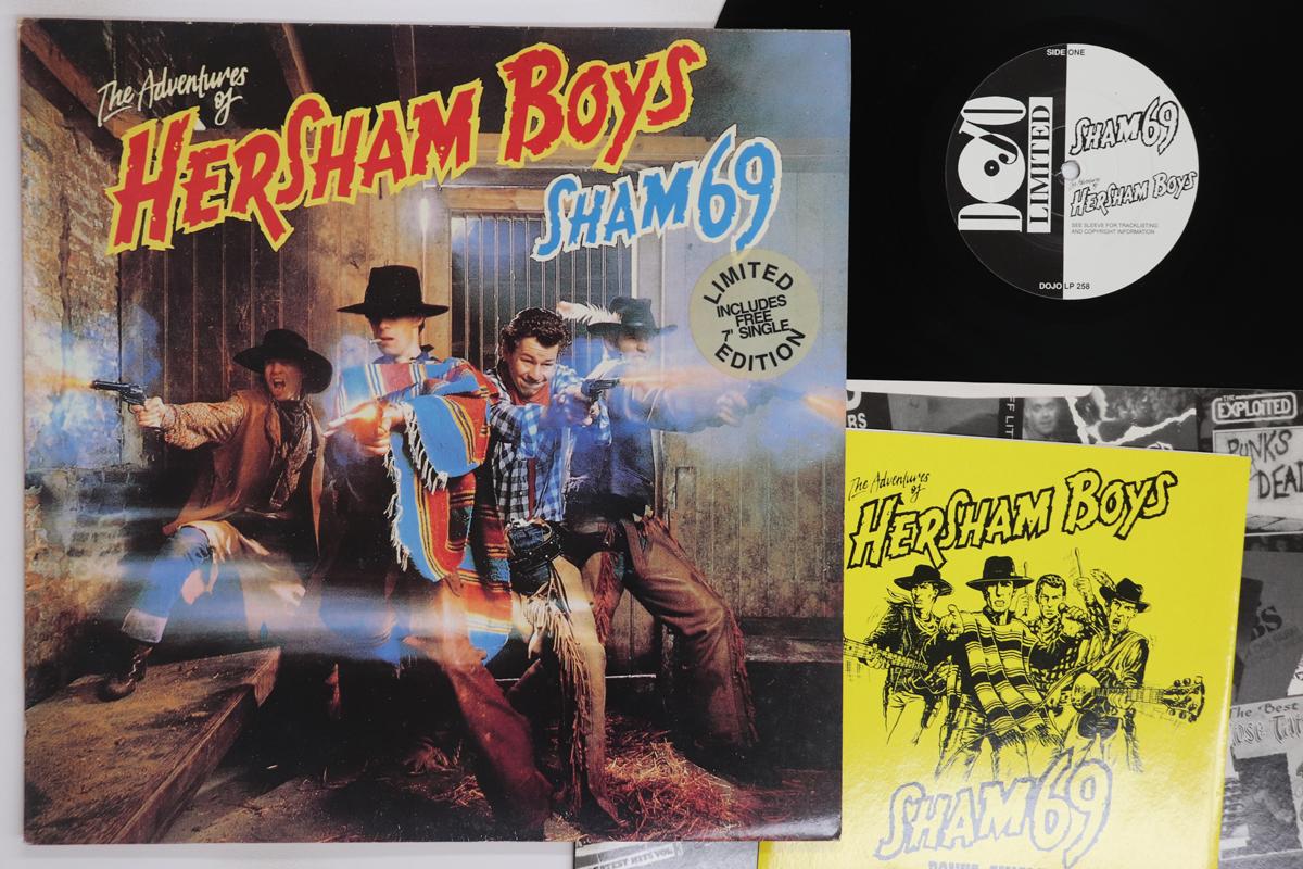 

LP Record SHAM 69 Adventures Of Hersham Boys DOJOLP258 DOJO 1996 UK Rock Used