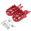 Motorcycle Footpegs Footrest Rests Pedals For HONDA CRF150R CRF450 CR125 CR250 2020-2024 MSX 125 GROM125 2013-2024