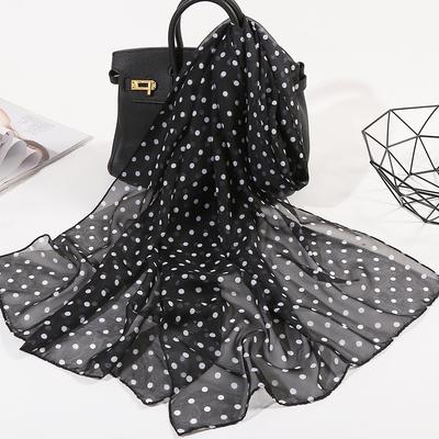 Sciarpa Hijab in Chiffon Stampata alla Moda, Pareo da Donna, Bandane da Donna, Asciugamani da Spiaggia, Velo Musulmano Estivo, Foulard Femminile