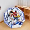 1 PC Automatic Folding Umbrella - Monkey D Luffy Pattern Portable Foldable Design With 8 Ribs Christmas Birthday Gifts