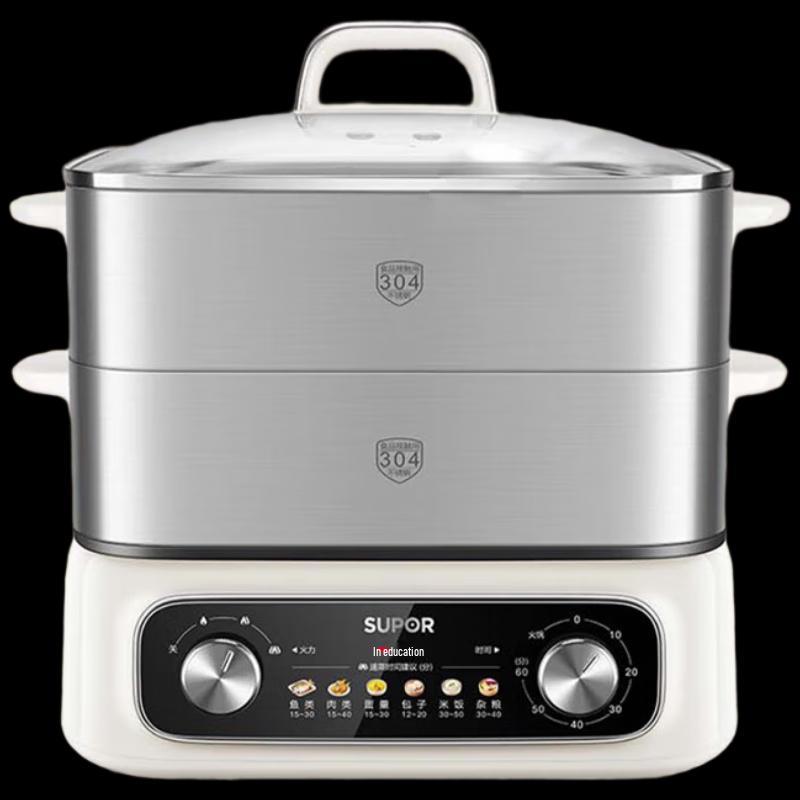 Supor ZMD 18L Multi-function Electric Steamer & Hotpot CN plug (adapter included)