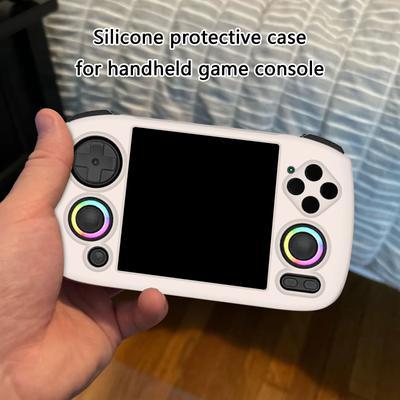 Gamepad Housing Silicone Protector Cover with Lanyard for RG CubeXX Console Scratchproof Shell Skin Protective Sleeve
