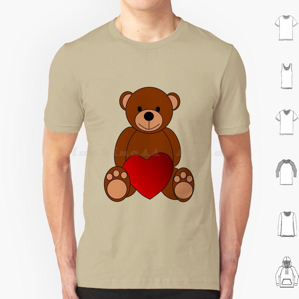 Teddy Love T Shirt Men Women Kids 6xl Teddy Love Bear Teddybear Valentine Valentinesday Red Indianred Indian Brown Toy Toys