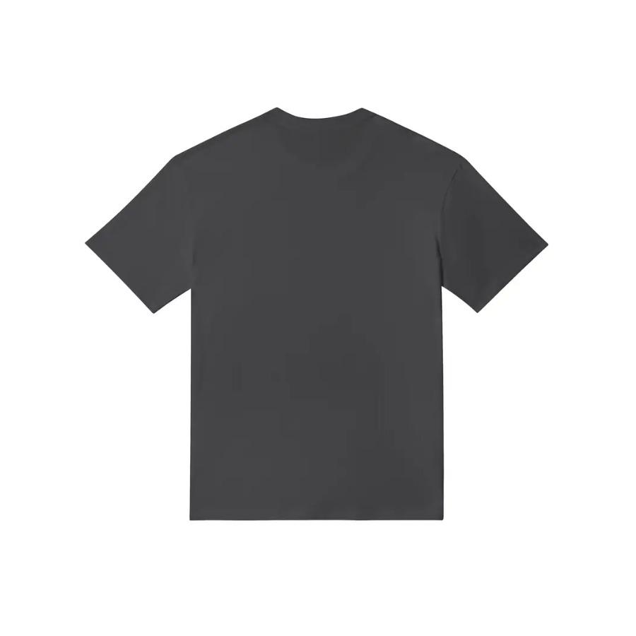 Men's T-Shirt, Casual Crew Neck Tee with Motorcycle Graphic, Geometric Pattern, Short Sleeve Knit Fabric Tops