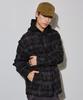 BUCKAROO Flanell Karomuster Kapuzenpullover Schwarz