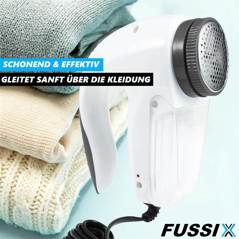 FUSSIX Fusselrasierer Fusselentferner Elektrische Fusselfräse m. Auffangbehälter
