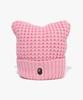 Beipeu Cat Ear Knit Cap (W) Pink