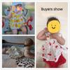 Lawadka Estivo Sottile Vestiti per Neonata Set Stampa Mini Abito e Pantaloncini PP Set 2 Pezzi Abbigliamento Outfit Neonato 2023