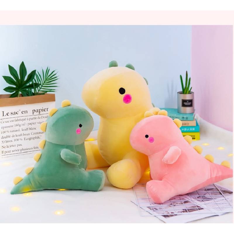 Dinosaur Plush Toy Fashion Casual Simple Cute Children Doll Throw Girl Pillow