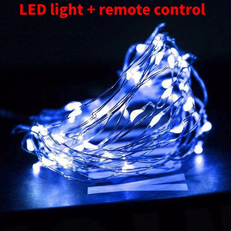 Kupferdraht Lichterkette mit Fernbedienung für Weihnachtsfeierlichkeiten