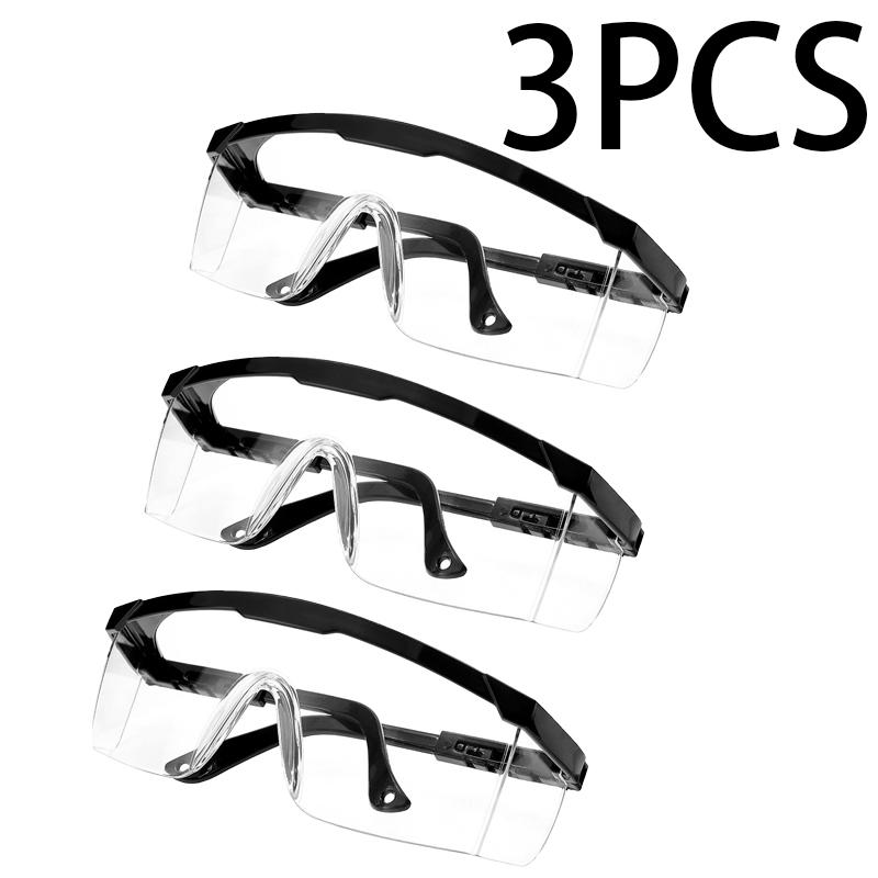 Ochelari de protecție anti-stropire 3 buc Ochelari de protecție pentru ochi Ochelari de protecție industriali antipraf Ochelari de ciclism