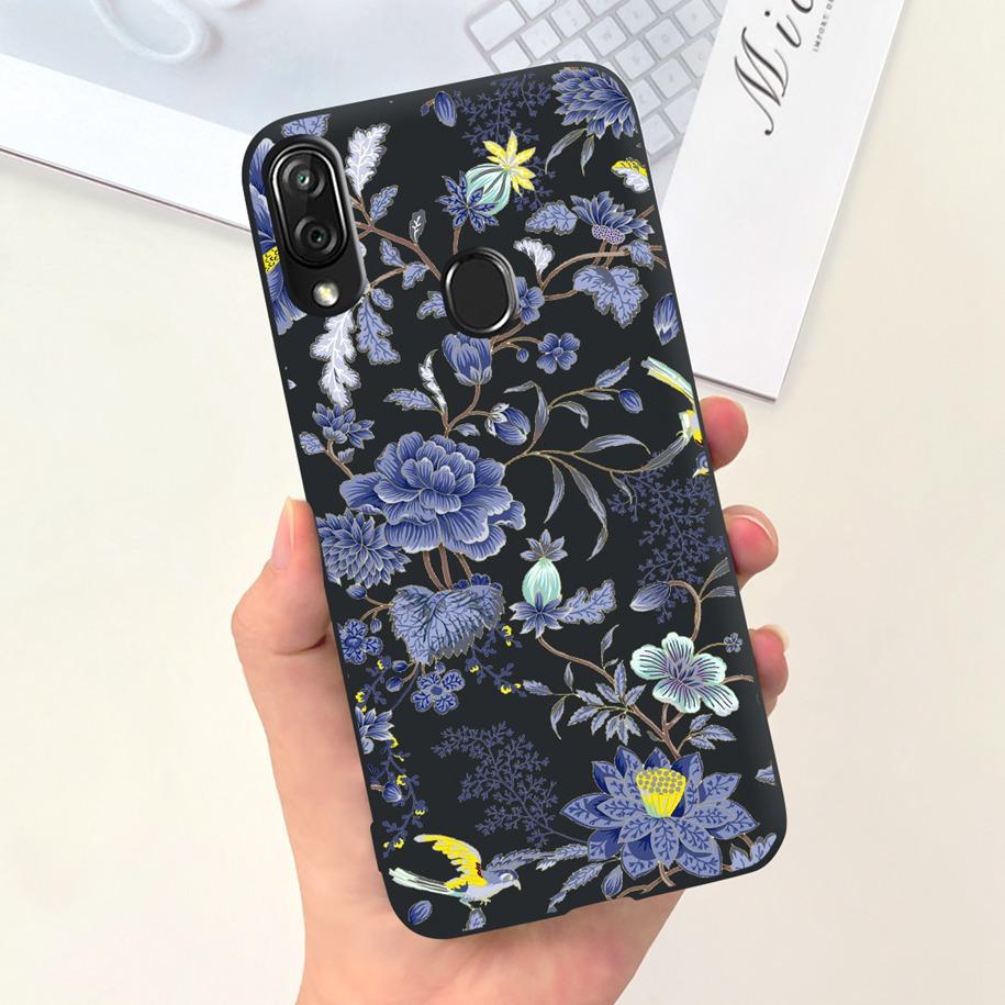 Für ZTE Blade V10 Vita 2019 Hülle Mode Blume Astronaut Silikon Stoßfester Bumper Für ZTE Blade V10 V 10 BladeV10 Vita Fundas