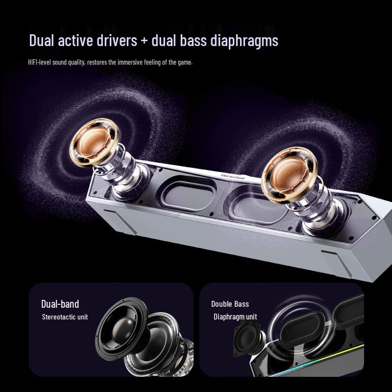 COLORFIRE CF100 Bluetooth RGB Gaming Speakers CN plug (adapter included)