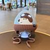 Cold Proof Children Hat Cute Cartoon Warm Knitted Hat New Ear Protection Hat  Children