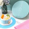 1 Pezzo Tappetino in Silicone per Impastare l'Impasto da 30 cm con Piatto Girevole Spesso, Tappetino Rotondo Antiscivolo, Strumento per la Cottura per Uso Domestico