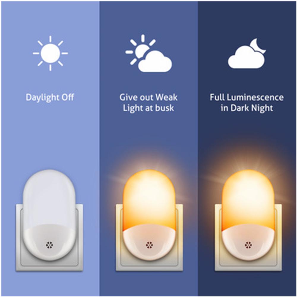 LED Night Light with Smart Control - Sleep Aid Red Light for Pregnant Women & Babies