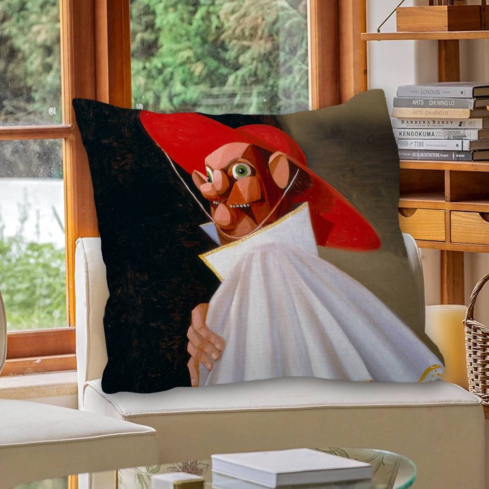 George Condo Art Pillowcases Home Bedding Decorative Pillow Cover Wedding Super Soft Pillow Case