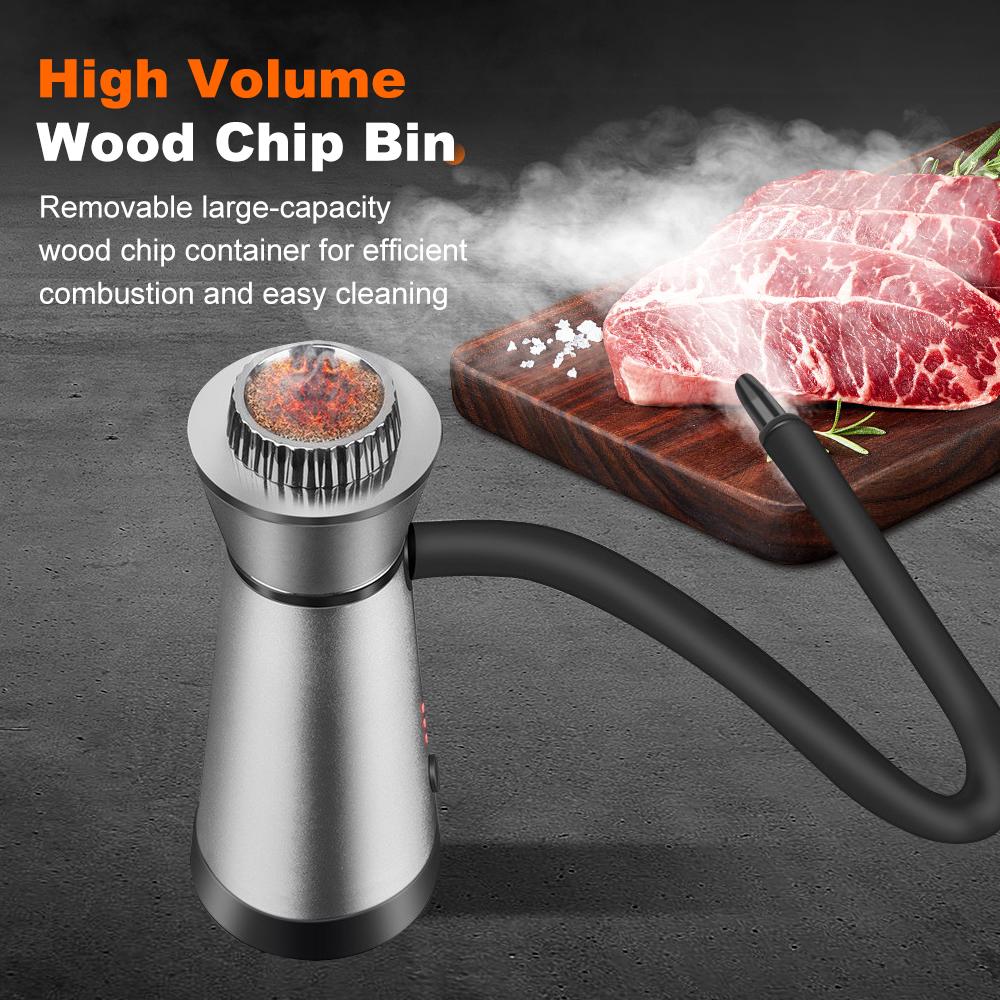 Kitchen Handheld Smoker Home Molecular Cuisine Smoking Gun for Steak Salmon Barbecue Cooking Tool