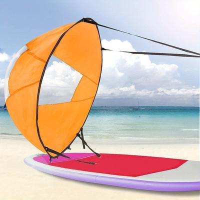 42inch Foldable Kayak Paddle 5 Colors Sup Board Surf Wind Sail Portable Lightweight Surfboard Paddle Durable Water Sports Boat Accessories For Outdoor