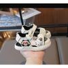 New Summer Luminous Closed-toe Sandals, Waterproof Soft Sole Toddler Walking Shoes