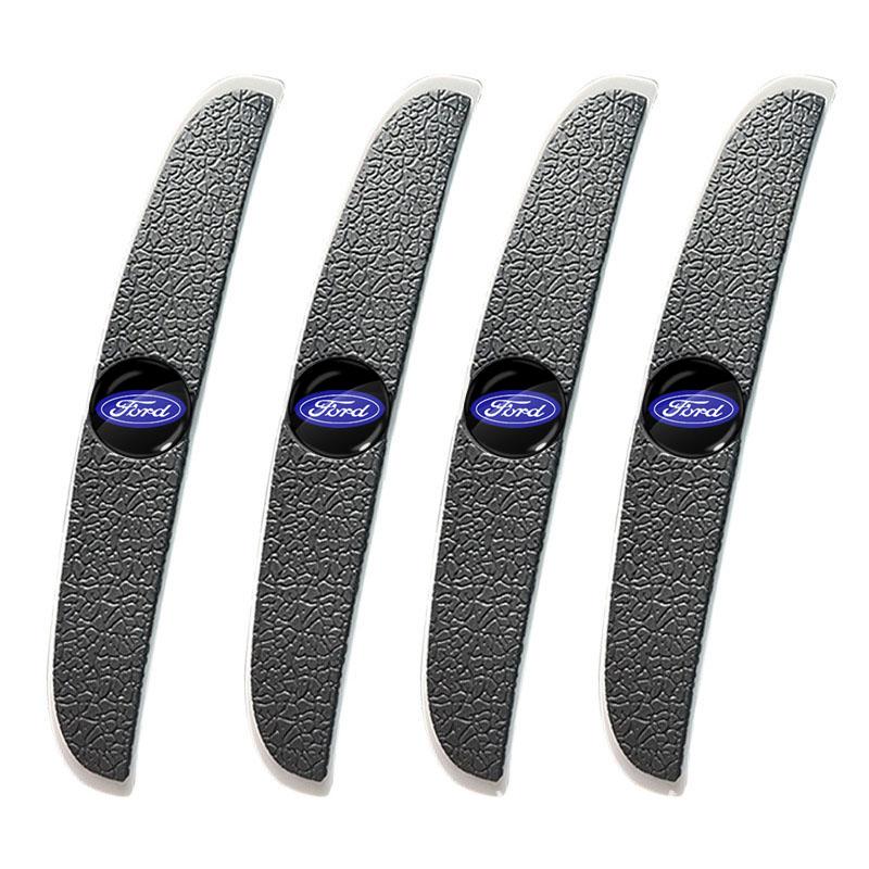 4pcs Car Door Edge Protector Stickers Anti Collision Guards Strip For Ford Focus Mondeo MK2 MK4 MK3 Fiesta ST Line Kugo Transit Escape Fusion Explorer