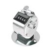 Portable 4 Digit Number Handheld Counter Mini Mechanical Digital Manual Counting
